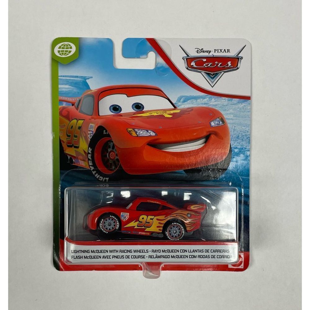 LIGHTNING McQUEEN‎ with RACING WHEELS #95 - WGP-GPM - 2017 - DISNEY PIXAR CARS